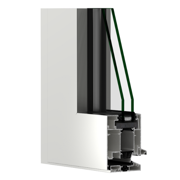 Canto de porta de entrada em alumínio ACWIN